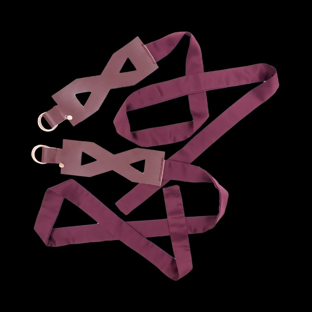 Soft Cuffs - Two Pieces - Purple