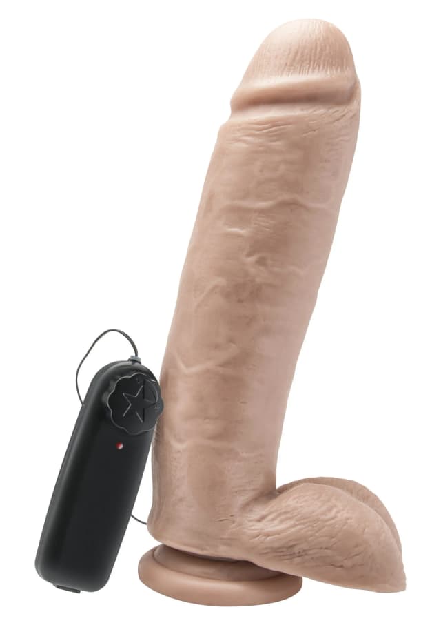 Vibrating Dildo PVC 25.5 cm