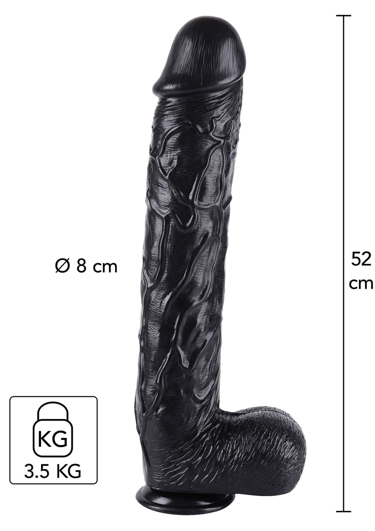 Dildo 52 cm