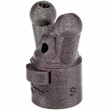 Xtrm Turbo Leak Proof Double LC Inhaler Small Black