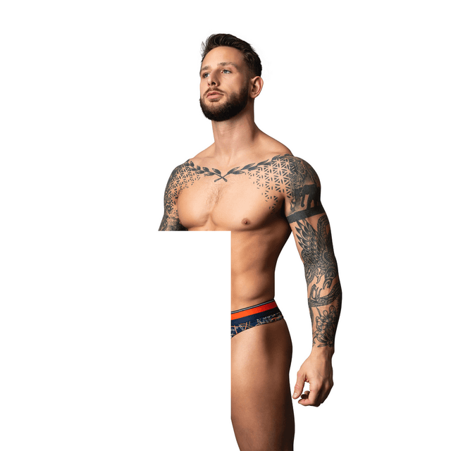 Thong - L/XL - Navy Marble