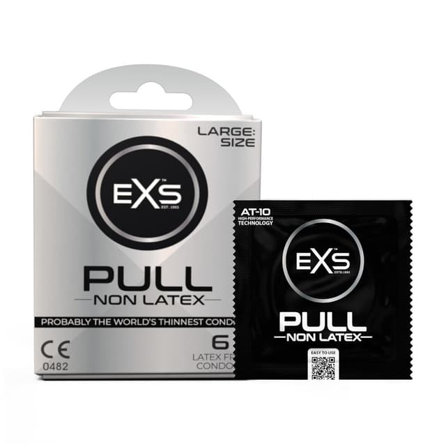 EXS Pull Large - Condoms - 6 Pieces