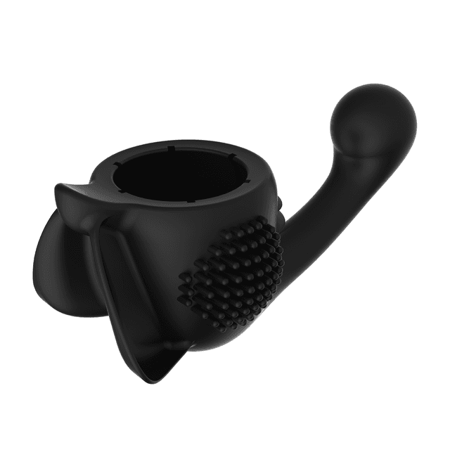 Female Attachment for Domi Wand Massager - Black