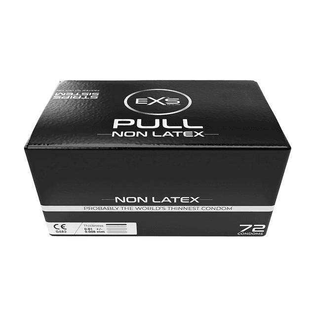 EXS Pull - Non-Latex Condoms - 72 Pieces