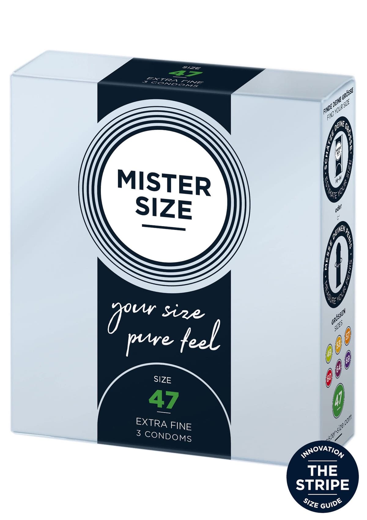 MISTER SIZE 47mm Condoms 3 pcs