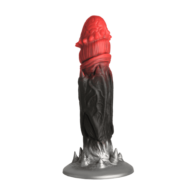 Count Cockula - Silicone Dildo - Red/Black