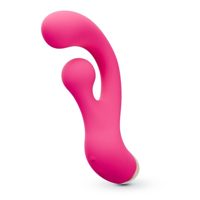 Pleaser - Vibrator with Rotating Stimulation - Pink