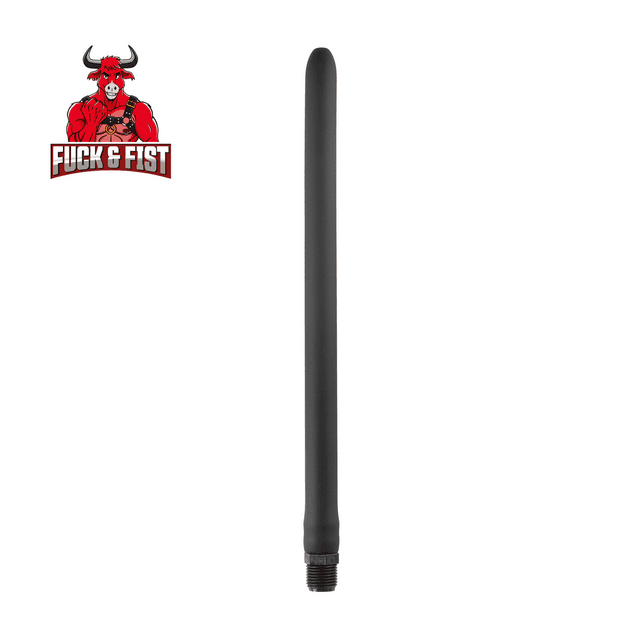 Anal Douche Silicone Nozzle - 30 cm - Black