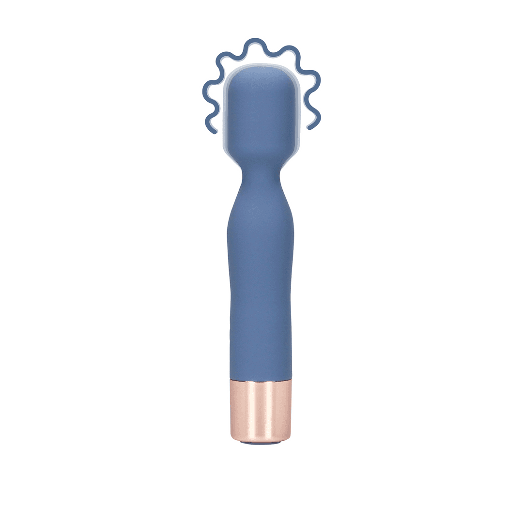 Mini Wand Vibrator - Blue Horizon