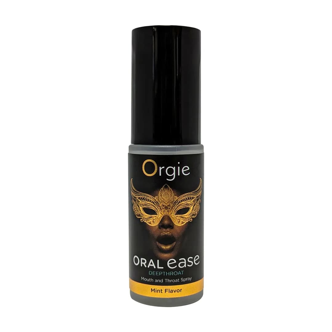 Oral Ease Deepthroat - Mouth and Throat Spray - Mint Flavor - 0.5 fl oz / 15 ml