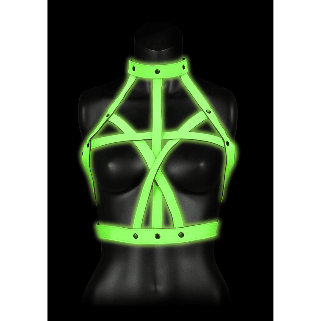 Bra Harness - Glow in the Dark - L/XL