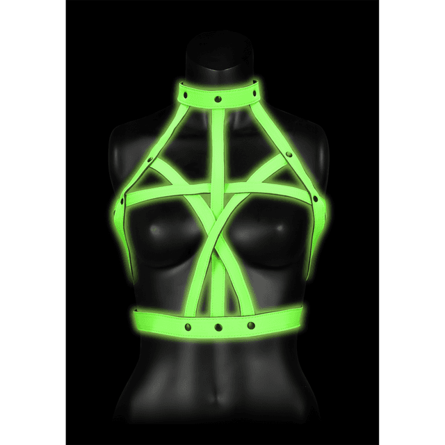 Bra Harness - Glow in the Dark - L/XL