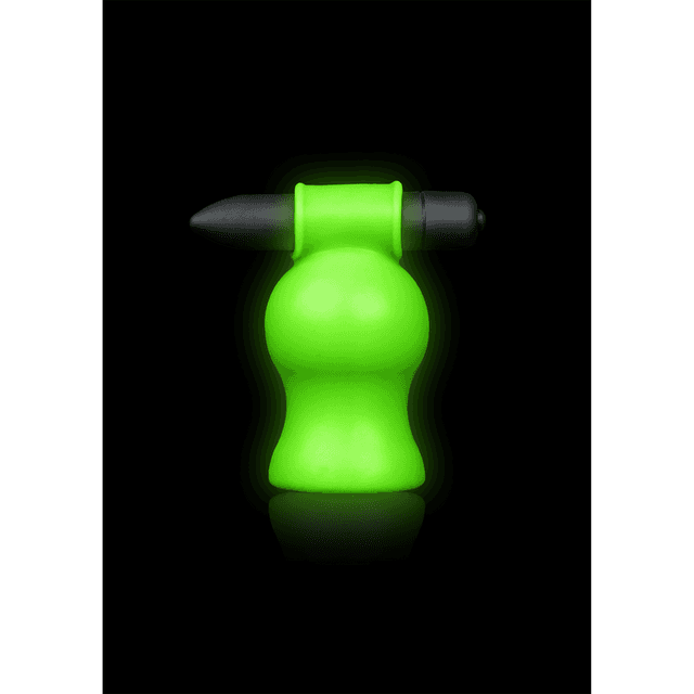 Vibrating Head Masturbator - Glow in the Dark