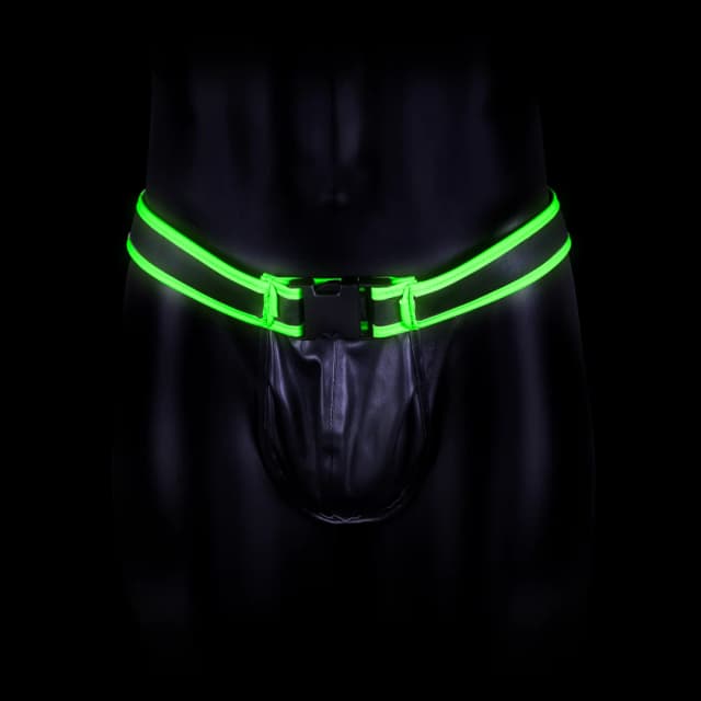 Jockstrap with Buckle - Glow in the Dark - L/XL