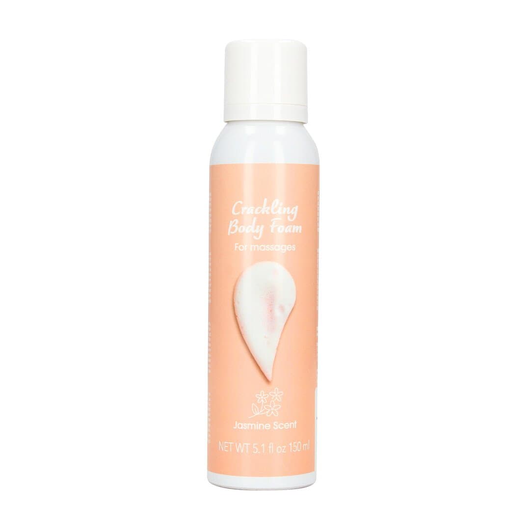 Crackling Body Foam for Massages - Jasmine - 5.1 fl oz / 150 ml