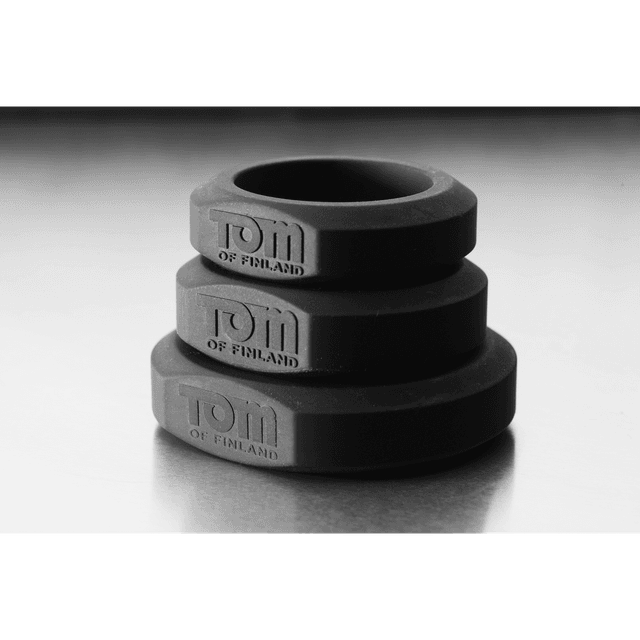 3-Piece Silicone Cockring Set