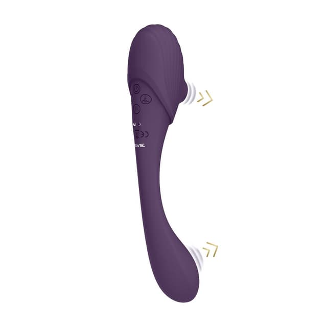 Mirai - Double Ended Pulse Wave  Air Wave Bendable Vibrator